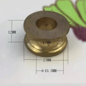 10.5 mm hole brass T shape thicken washer spacer hollow tube connector copper Dec lighting fastener