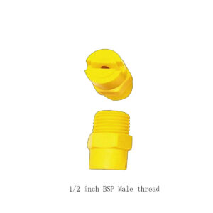 1/2 Inch Flat spray nozzle plastic BSPT fan shape car auto Metal cleaning industy planting water jet spray 1/8 1/4 3/8 1/2 inch