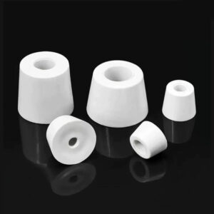 White Rubber feet pads Machine Conical Case pads Audio noise proof buffer furniture rubber damper cone rubber buffer cushion
