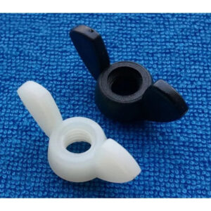 200pcs M4 M5 M6 M8 Wing nuts Nylon pc clear plastic handle airplane model aircraft,LED Lighting isolation DIN315 nut