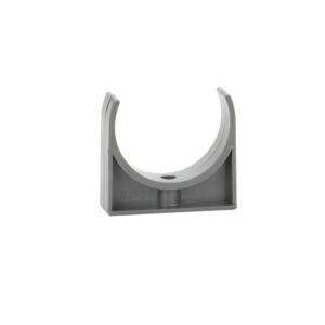 UPVC Tube Clamp, OD 20 to 75 mm, Cable Protecting Clip, Plastic Holder Base Spacer, Clamping PVC Pipe, U Shape