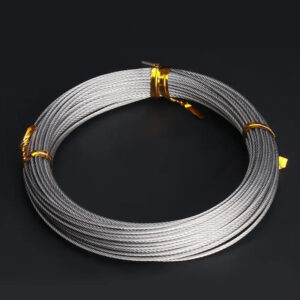 1.5 2 2.5 3 4 5mm dia SS316 stainless steel stranded wire 7*19 line twist line rope Fishing wire rope home photo frame DIY