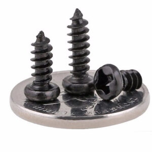 PA M1.2 m1.4 m1.7 m2 self taping screw Pan head znic black plated steel Electronic consumer phone screw round head micro screw