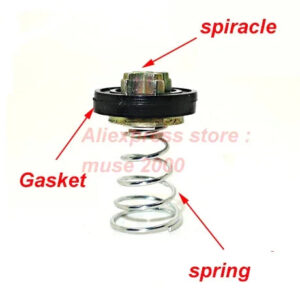 C type Quick-connect rubber gasket C type Pneumatic fittings joint valve spiracle core steel spring rebound  SP SF SM SH female
