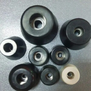 Furniture cup rubber chair Machine feet pad with steel washer cabinet foot box video bottom damper screw on table cushion buffer
