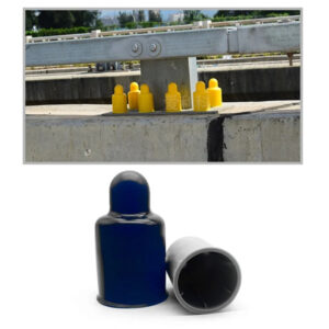 M16-M48 Heighten double nut hexagon nut cover cap plastic protector corrosion proof bridge tail anchor nut bolts