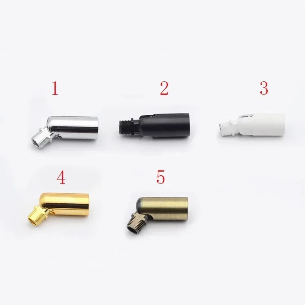 lighting rotable connector hollow M10*1.0 screw addapter female thread M10 inner thread table light wall hollow screw - Image 2