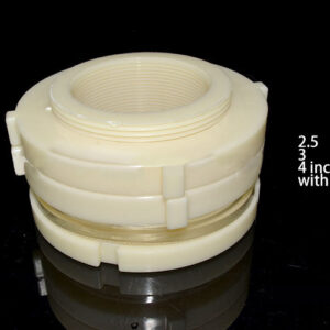 1/2 3/4 1 1-1/4 1-1/2 2 3 inch BSPT fish water tank joint inner thread connecting faucet swim pool bucket Clamp nut plastic ABS