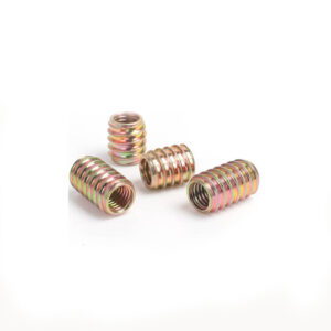 no flange inner hex ,m6 m8 m10 Furniture countersink pre embedded Insert nut,fastener wood plate bolt anti slip thread steel chair bed connector