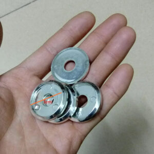 19 22 25 32 38 50mm slilver color Cr chroming planted cover furniture pipe leg washer tube insert end cap pile pole plug
