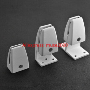 Aluminium steel board holder basement desk screen clip Glass bezel fixed screen compartment clip glass partition guardrail