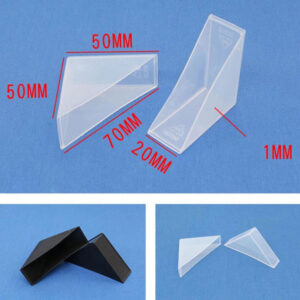 12 15 20 25 30 36 40 45 mm thickness glass corner white protector, plastic cover stone plate wood door metal board photo frame