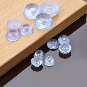Plastic cabinet  feet pad 16X13X6 mm buffer damper rubber Transparent Clear audio foot wood Moisture wear noise proof chair leg