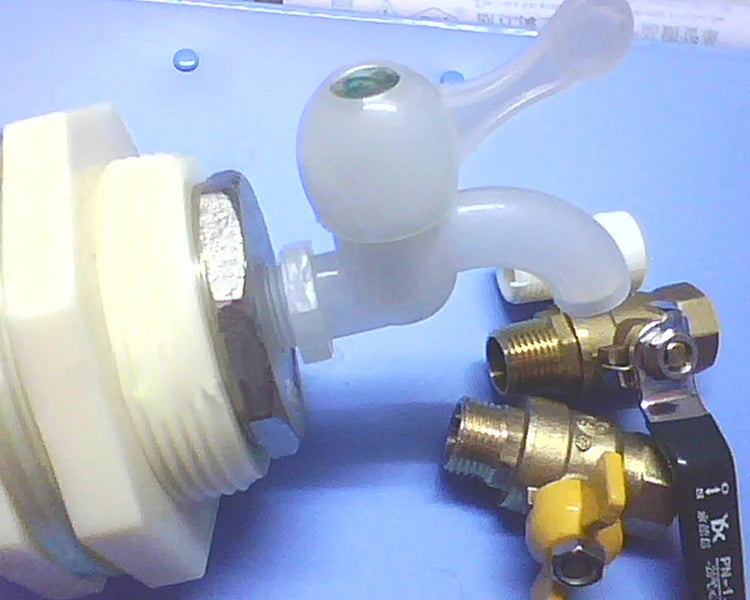 1/2 3/4 1 1-1/4 inch BSPT fish water tank joint inner thread connecting faucet swim pool bucket Clamp nut Pipe Joint - Image 5