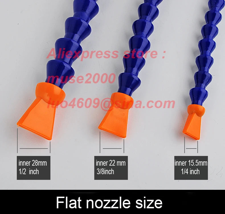 1/8 1/4 3/8 1/2 inch sparks NC machine air water cooling tube pipe lathe turning machine Universal water spray air hose 3/4 - Image 3