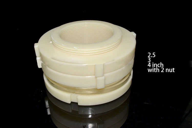 1/2 3/4 1 1-1/4 inch BSPT fish water tank joint inner thread connecting faucet swim pool bucket Clamp nut Pipe Joint - Image 7
