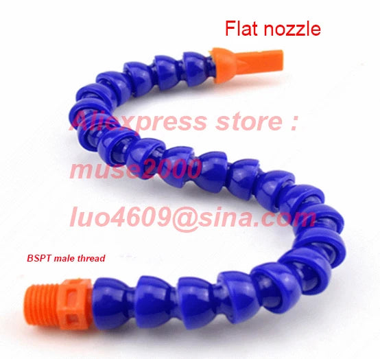1/8 1/4 3/8 1/2 inch sparks NC machine air water cooling tube pipe lathe turning machine Universal water spray air hose 3/4