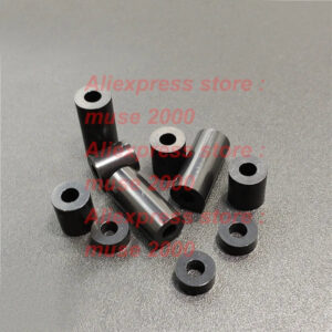 M4 height 2-10 mm Dia * heigh ABS plastic Spacer PCB board suport spacer hollow electronic Support isolation standoff washer