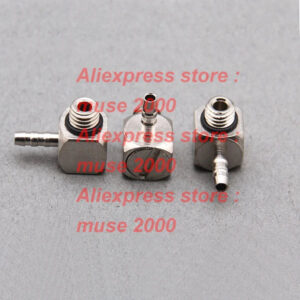 Versatile M-3ALU M-5ALU Quick Fittings, 2 3 4 5 mm Tube Diameter, Pneumatic Push-In Joints, M3 M5 Threaded Pipe Connectors