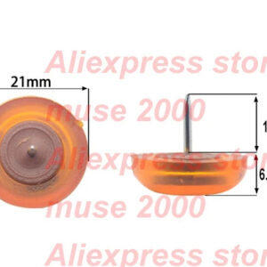 Furniture pad steel nail wood sofa cupboard floor pad soft flexible PVC plastic anti slip noise proof buffer cushion spacer