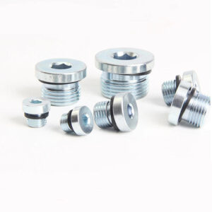 M8x1 M10X1 M12 M14 M16 M18 M20 M22X1.5 1/8 1/4 3/8 1/2 3/4 1inch ED Pneumatic joint connector end hole Nut cover cap plug