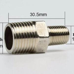 1/8 1/4 3/8 1/2 3/4 1 inch Reducing coupler reducer union thread pipe joint stainless steel tube connector changeable joint