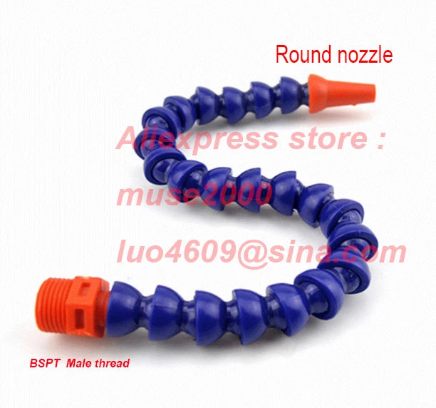 1/8 1/4 3/8 1/2 inch sparks NC machine air water cooling tube pipe lathe turning machine Universal water spray air hose 3/4 - Image 2
