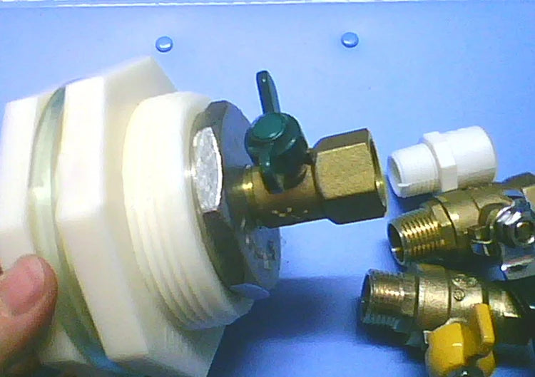 1/2 3/4 1 1-1/4 inch BSPT fish water tank joint inner thread connecting faucet swim pool bucket Clamp nut Pipe Joint - Image 6