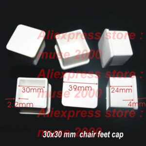 20x20 25x25 30x30 Square chair feet cap pad PVC plastic wrap outer cover protect table desk leg tube insert End desk furniture