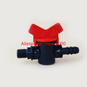 PP Sampling valve 1/4 tinch quick fitting bushing converter joint labcock ball valve sampling valve Water valve laboratory gauge