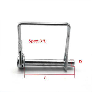 oblong Square shape safety pin m5 m6 m8 m9 M10 M12 dowel ring D type split  steel spring pin quick lock