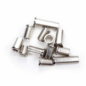 M12 pitch 1.0 mm lights hollow steel screw Height 20mm lighting hollow bolt steel pitch 1.0 mm Ceiling lights LED DIY wire