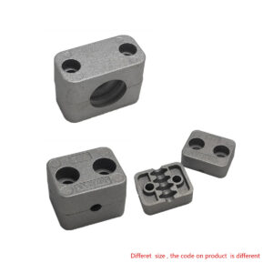 Alloy steel Hydraulic pipe clamp 6-102 mm dia ship clamp liquid gas laboratory Labs oil tube DIN3015 high temperature light duty