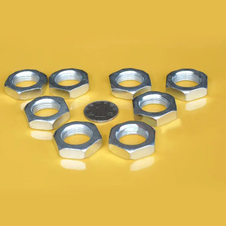 M6 thread bolt pitch 1.0mm hollow screw ceilling light connector threaded pole outer thread inner 3mm steel screw bolt nut - Image 2