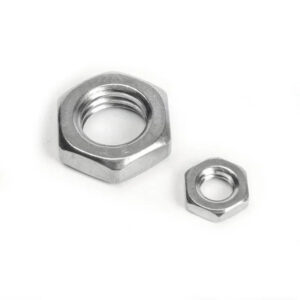 Fine Pitch 1.0 1.25 1.5 Nut M6 M8 M10 M12 M14 M16 M18 M20 304 Stainless steel hex clockwise thin thickness bolt fastener DIN439
