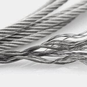 High-Strength Type 316 Steel Rope 7x19 - Dia 1.2-6mm Stranded Wire Twist Rope for Heavy-Duty Applications like Hanger, Fishing,
