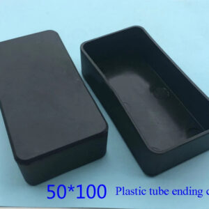 50x100 mm feet tube plug insert end plastic cap cover Oblong tube insert end feet leg pad ending chair table wood floor proof