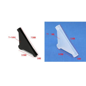white black 5 6 8 10 mm corner cover protector glass corner board corner plastic cover mirror plate photo frame plate