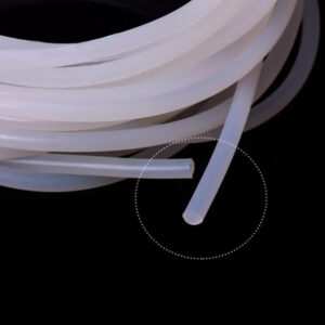 Round 1 1.5 2 2.5 3 3.5 4 4.5 5 5.5 6 7mm dia silicone rubber seal cord Oring high temperature thermostability seal strip white
