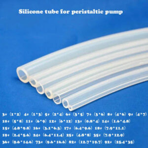 4#5#6#7#8#9#10#11#12# Peristaltic pump tube Silicone rubber tube plumbing high temperature pressure tearing resistance fracture