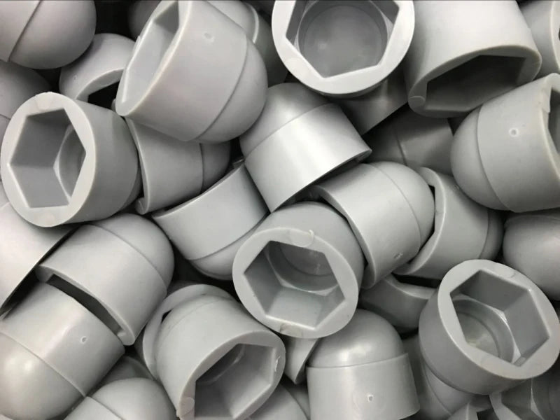 Grey hex Nut cap cover M5 M6 M8 M10 M12 M14 M16 M18 M20 bolt cover cap plastic pp protector corrosion dust proof drive hole plug