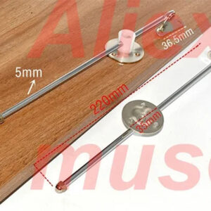 Downward cupboard door hinge hanger Cabinet supporting furniture tie rod bedside table connector