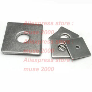 304 square steel washer M3 M4 M5 M6 M8 M10 M12 M14 M16 Square Mat for curtain wall