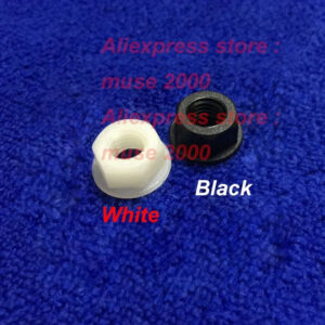 M3x0.5p M10 x1.0p M10*1.5p Hexagon nuts with washer Nylon plastic nuts white black flange nut , Lighting isolation