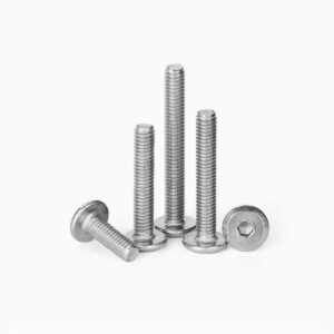 304 stainless steel M6 x8 10 20 30 40 50 60 70 85mm locking Bolt Hex lengthen nut plate screw board children baby bed conector
