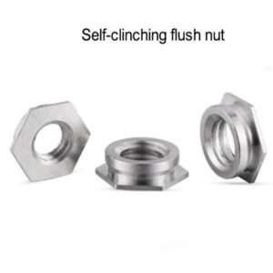 F-M2 M2.5 M3 M4 M5 M6 Self clinching flush nut  Rivet nut 303 stainless steel PEM Pressure riveting hole thin board
