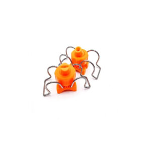 For 1 inch pipe double clip spray nozzle,flat fan cleanning pipe OD 32-35MM plastic ball head direction adjustable washing mist