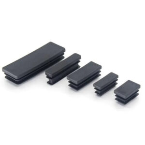 25*38 40 50 75mm Oblong Rectangle Plastic feet tube plug blanking Tube insert ending chair desk square feet cap
