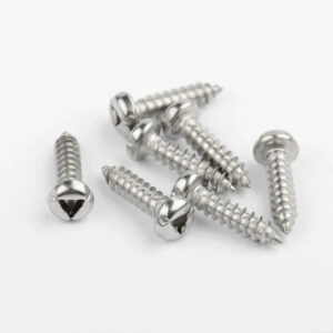304 steel M3 x6 8 10 12 14 16 steel self tapping screw triangle drive round pan head electronic Audio DIY model proof demolition