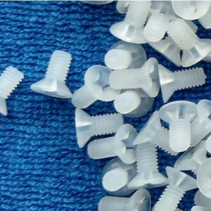 M3x 6 8 10 12 15mm Countersunk Screw bolt fastener plastic nylon insulation LED Light toy DIY Anti corrosion advertisement bolt